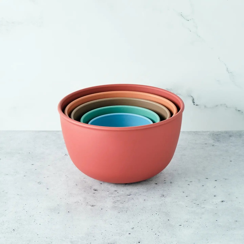 Bamboozle 5 Piece Mixing Bowl Set: Desert Bloom