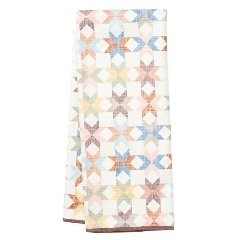 Once Again Home Anywhere Towel: Star Quilt