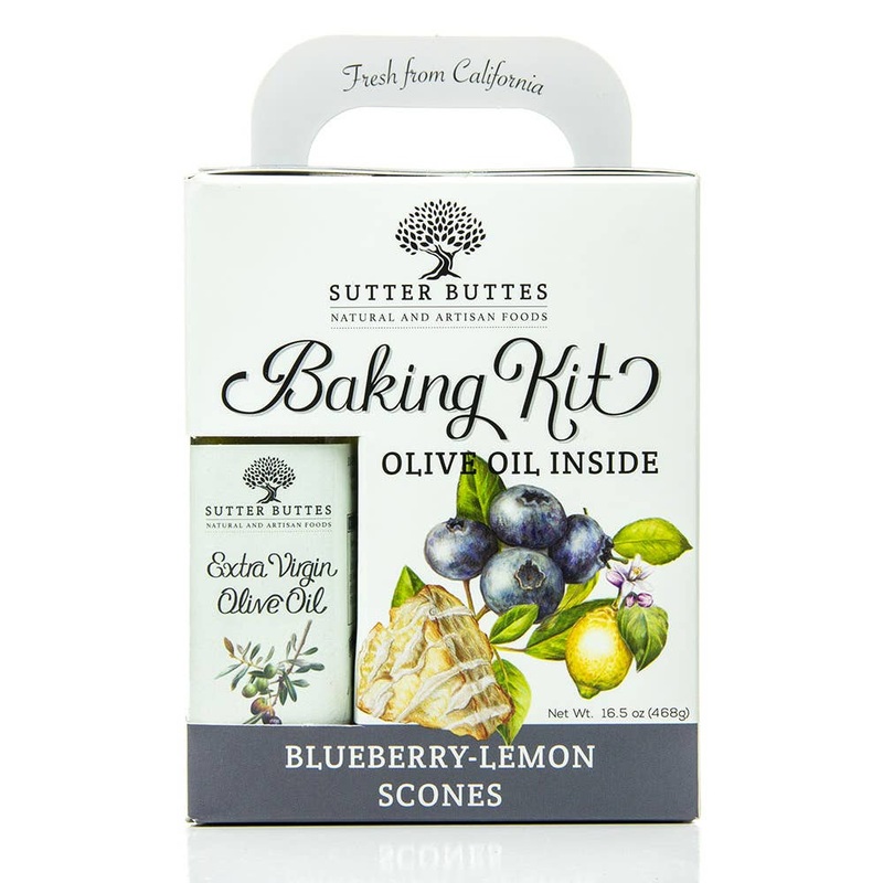 Sutter Buttes Blueberry-Lemon Scones