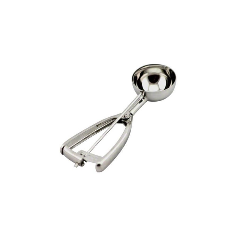 Vollrath 2.75oz #12 Stainless Steel Squeeze Handle Disher 47152