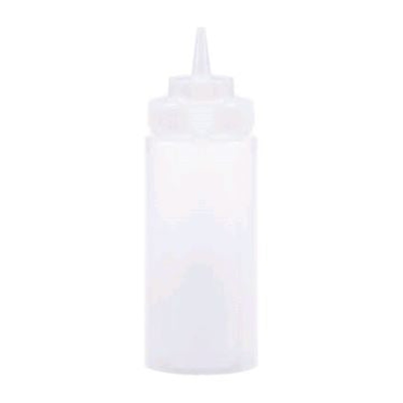 Browne Wide-Mouth Squeeze Bottle, Clear, 32 oz 57803300 1/1EA