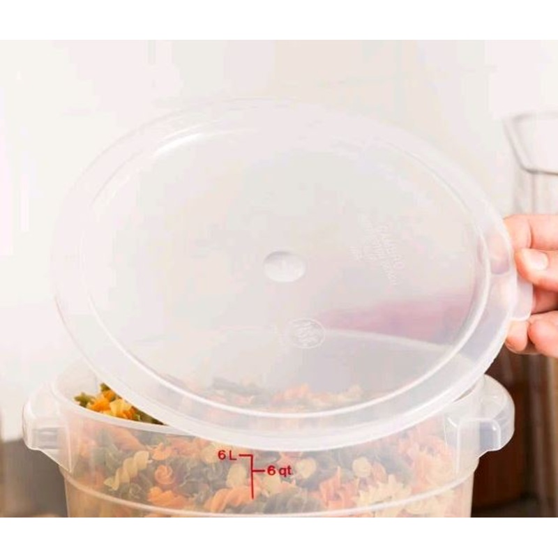 Cambro RFSC6PP190 Translucent Lid for Cambro Translucent 6 and 8 Qt. Round Containers