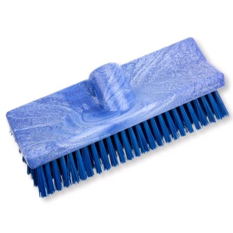Color Coded Bi-Level Scrub Brush 10" Blue 40423EC14