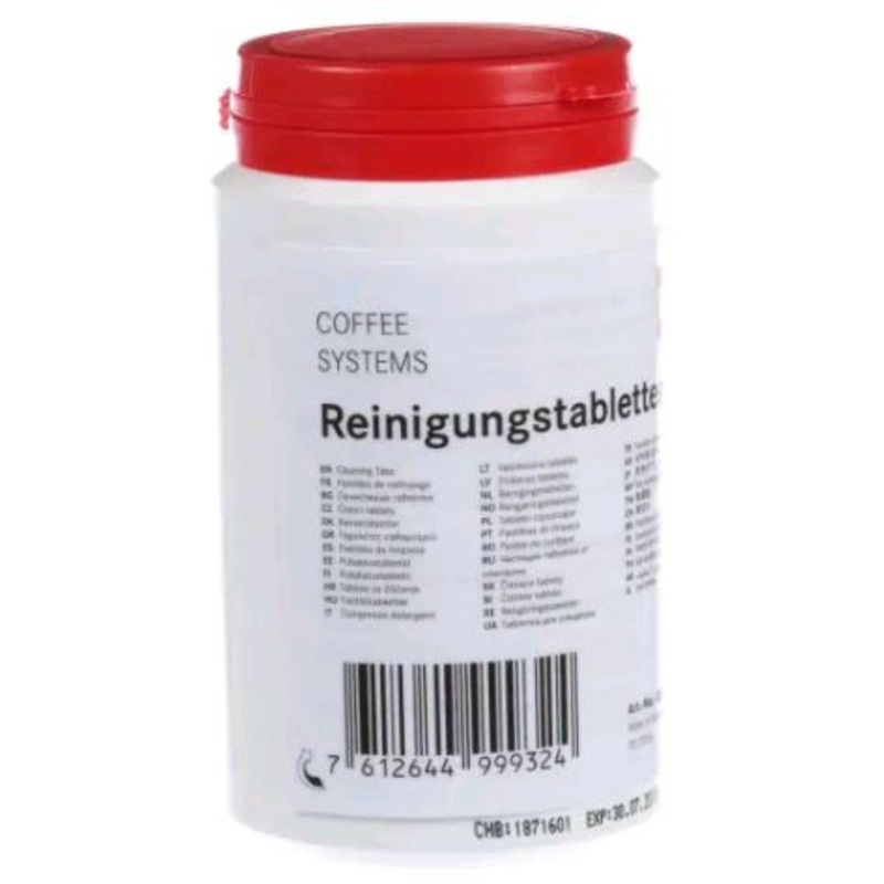 Franke Foodservice Coffee 154430 Cleaning Tablets, Reinigungstabletten, Bottle of 100