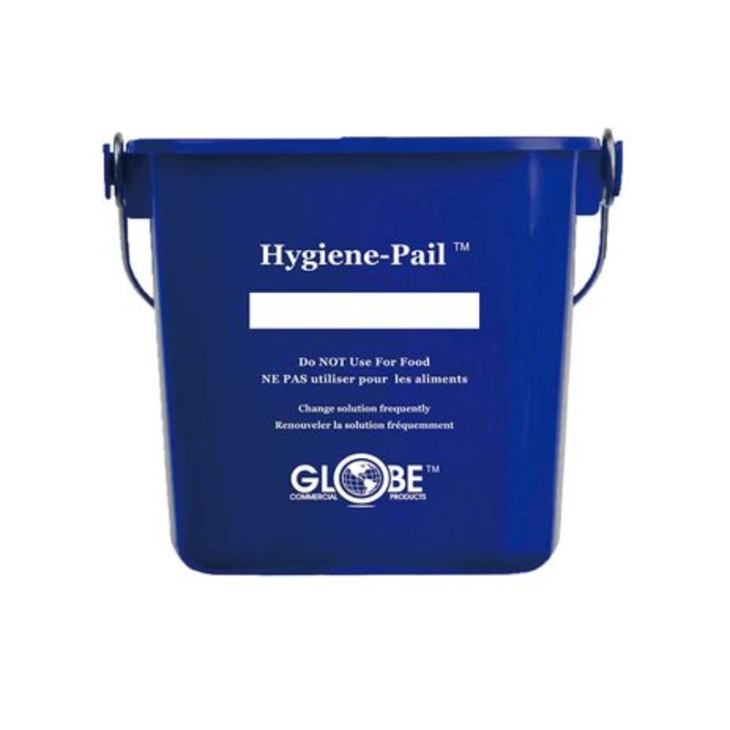 Globe Commercial Products 3603 3 Qt Sanitizing Hygiene Pail
