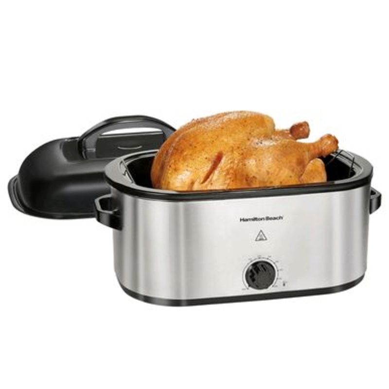 Hamilton Beach Electric Roaster Oven 22 Quarts, Stainless Steel 32215