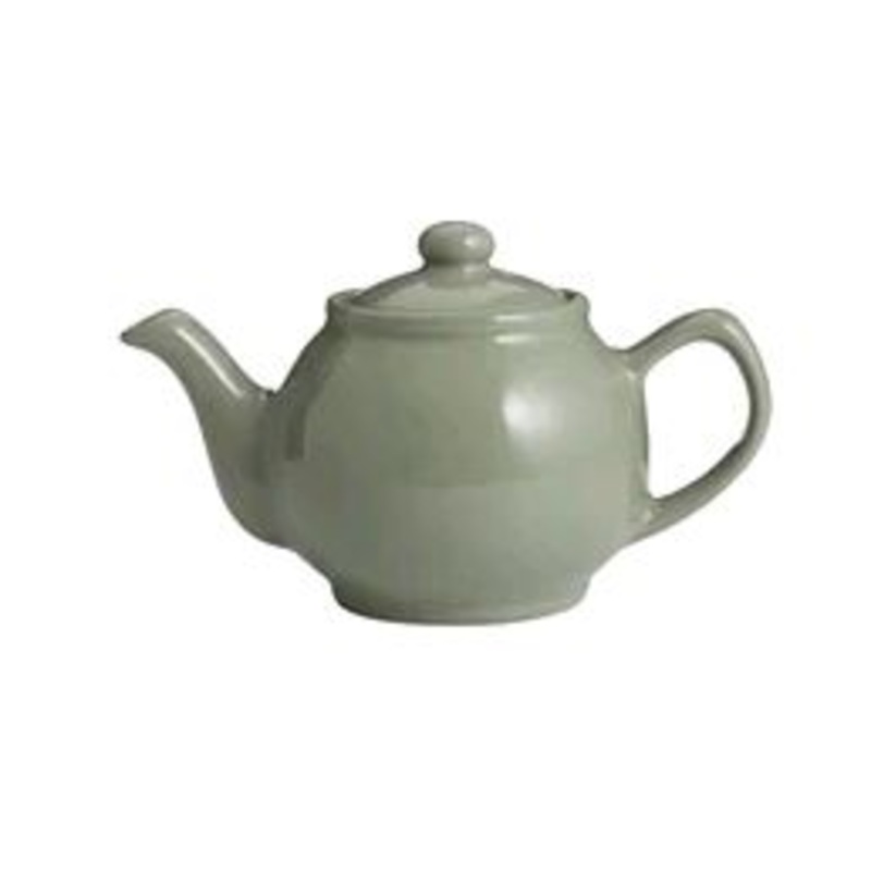Pastel Sage-Green Teapot 6cup/39oz