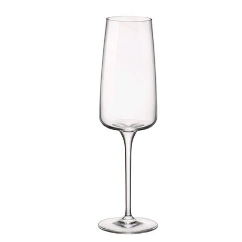 Trudeau 450365752 Bormioli Rocco Planeo 8 oz. Champagne Flutes - 4 Pack