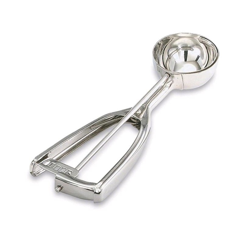 Vollrath 47151 Size 10 Stainless Steel 8-7/8" Squeeze Disher Scoop