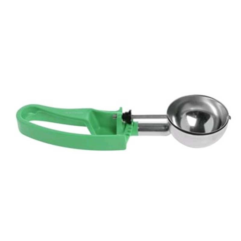Vollrath 47393 Squeeze Disher, Size 12, 2-7/8 oz. Capacity, Green