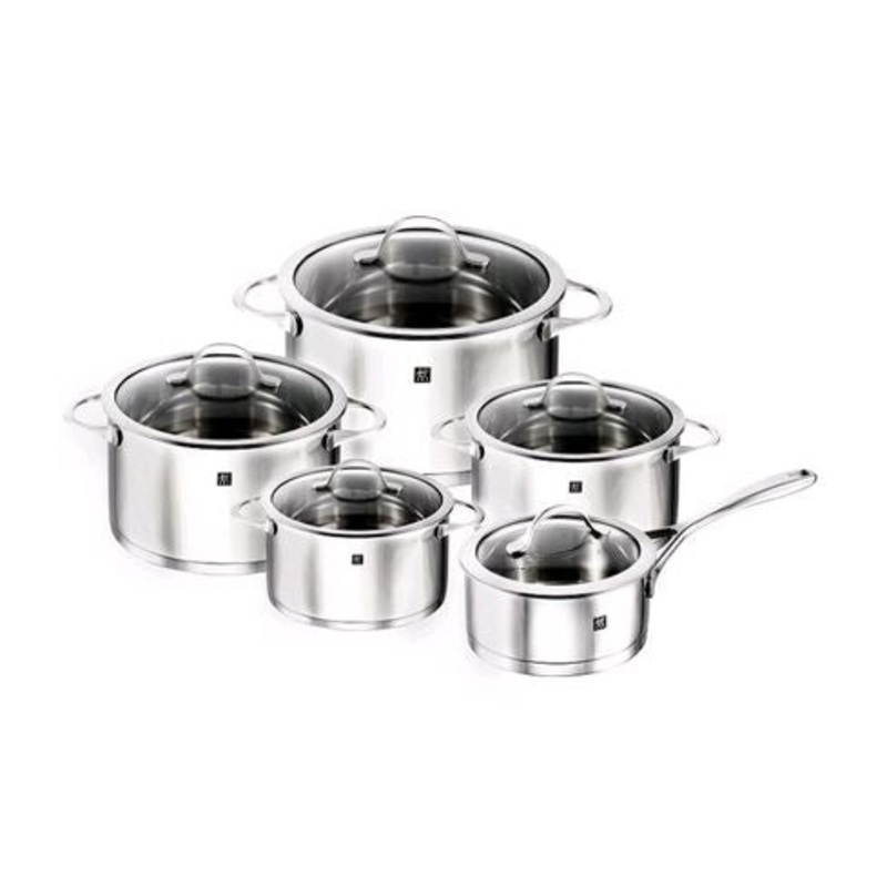 ZWILLING Essence 18/10 Stainless Steel Pot 10 Piece Set