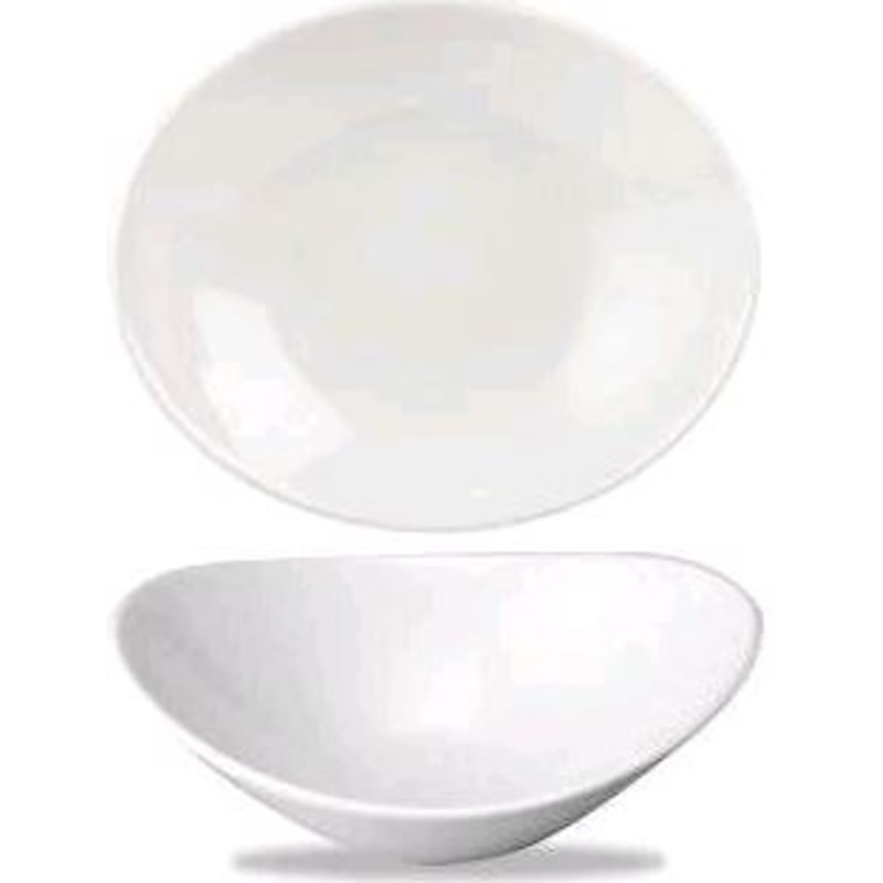 Churchill 10" Super Vitrified Orbit Bowl WH OB101 - Set of 12