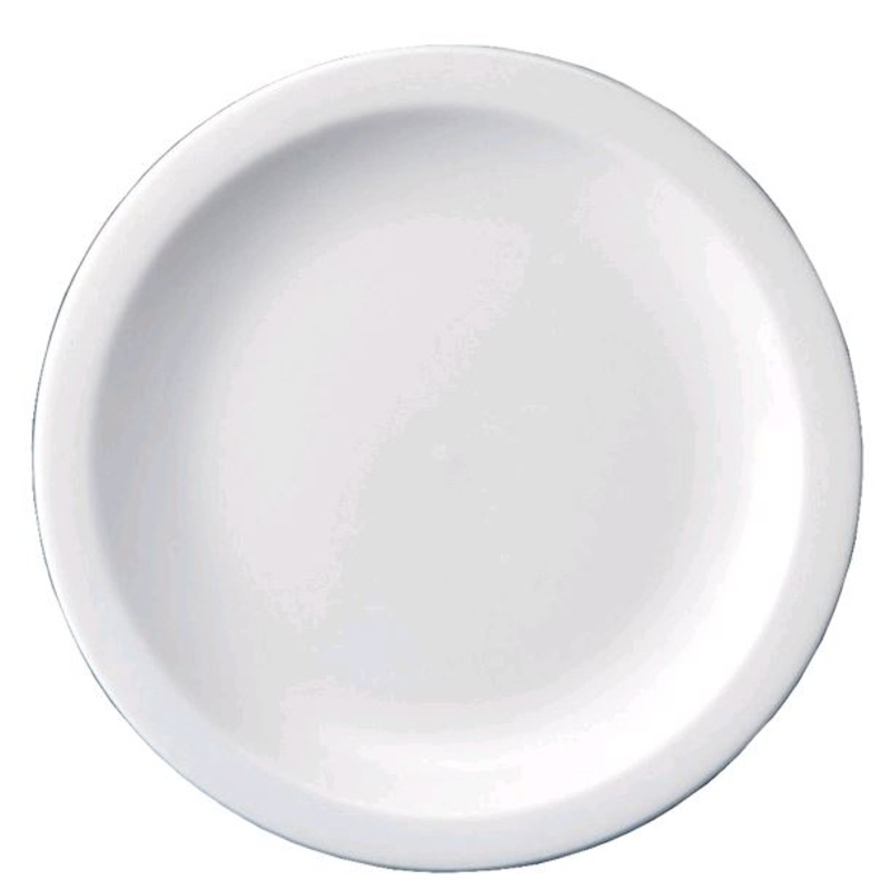 Churchill White Nova Plate P9 9inch / 23cm