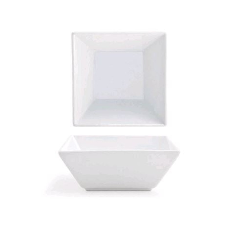 FOH DBO034WHP13 Kyoto 17 Ounce Square Bowl - 12 / CS