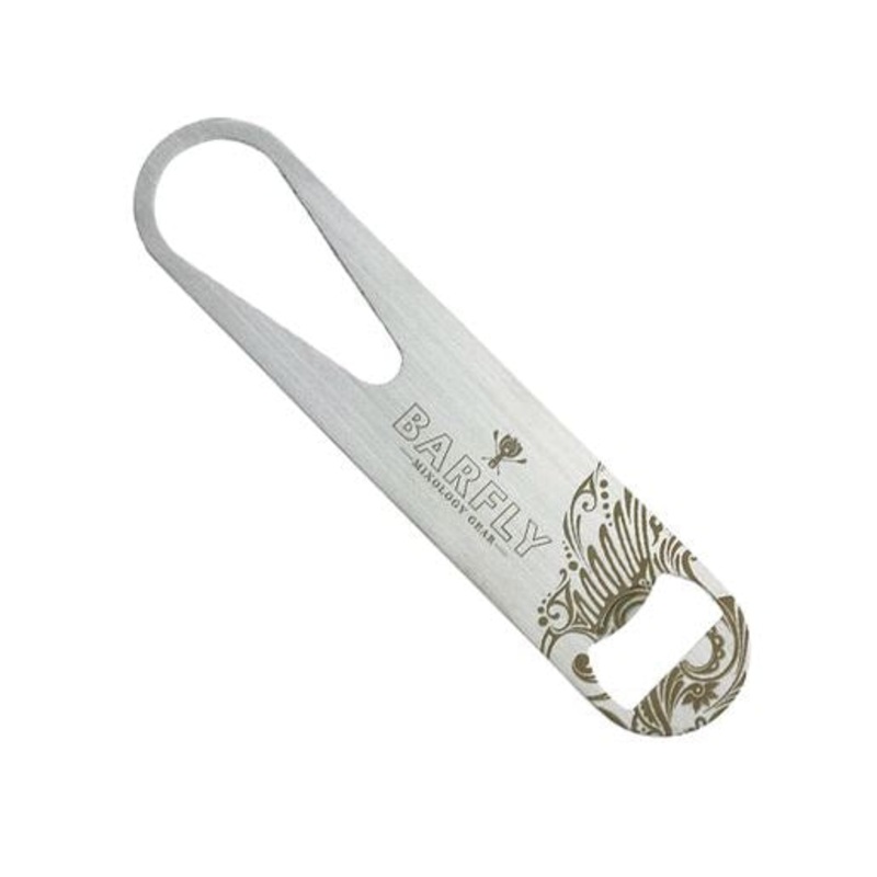 Mercer Barfly M37122 7" Bottle Opener with Speed Pourer Remover