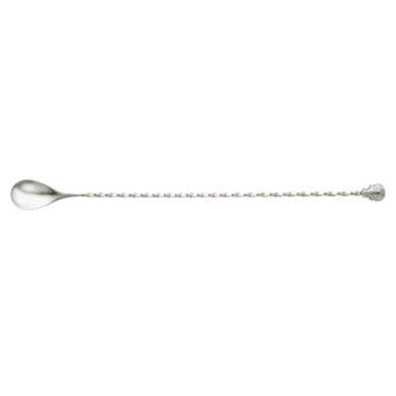 Mercer M37012SUS Classic Bar Spoon, 13", Cast Sugar Skulls Decorative Shaped End