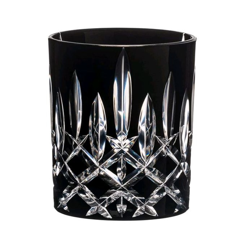 Riedel 1515/02S3B Laudon Glass Tumblers, 10 oz, Black