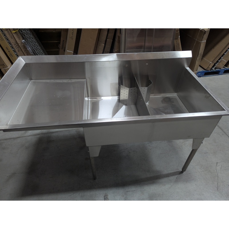 Astor Double Pot Sink with Faucet 1/1EA*