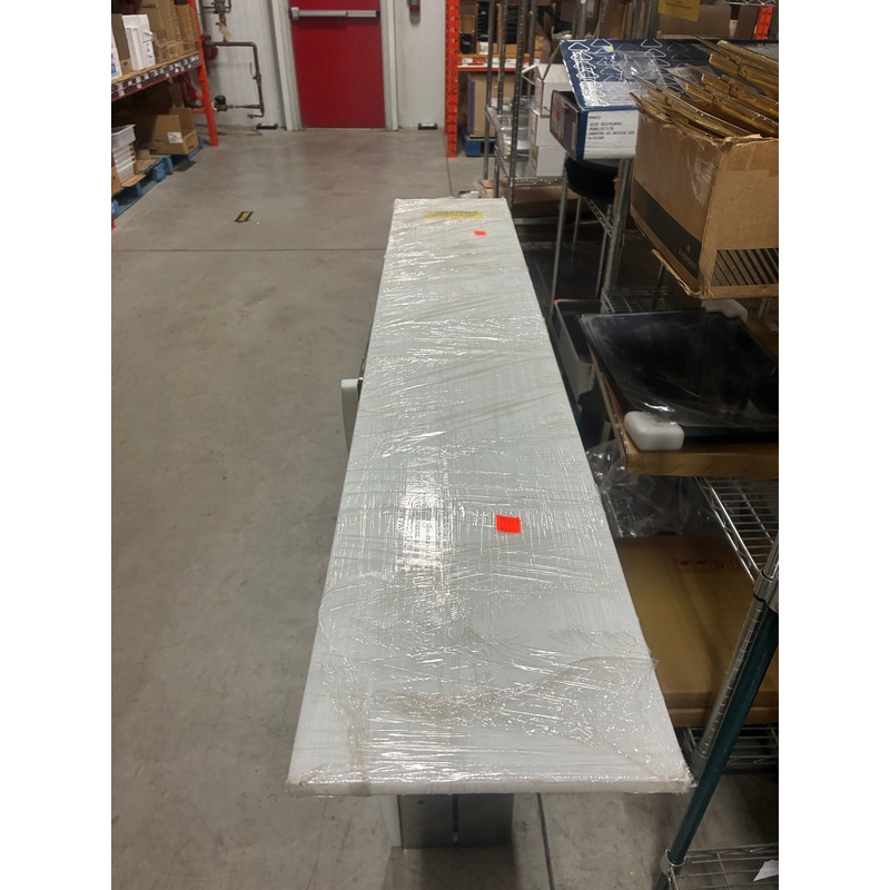 Danbro Custom Cut Board 43.5"X8"X.5" White - 1/1EA*
