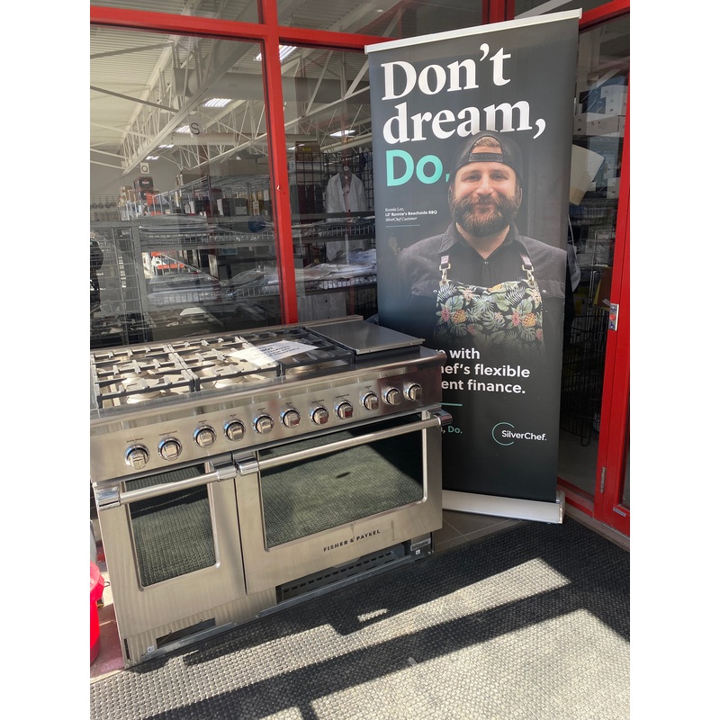 Fisher & Paykel Gas 48" 6 Burner Range with Grddle RGV2-486GL-N*