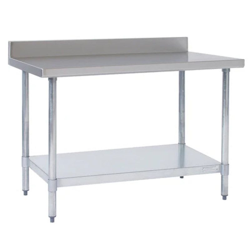 Tarrison Work Table 48" x 24"  with Backsplash TA-WT4BS2448 1/1EA