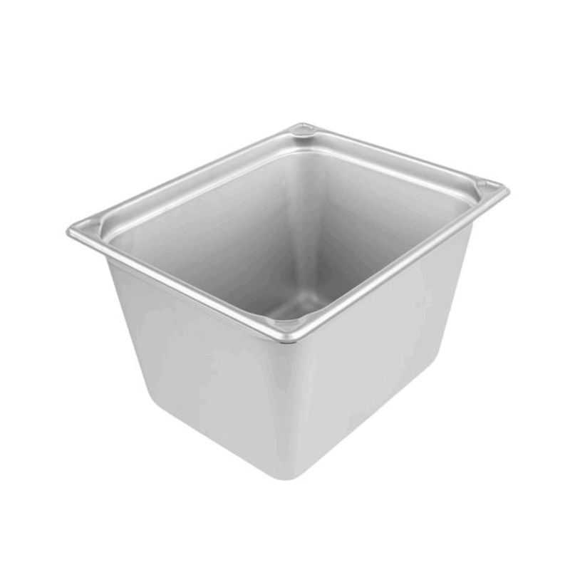 Vollrath 30288 Super Pan 1/2 Size 8" Deep Heavy-Duty Stainless Steel Transport Pan - 20 Gauge*