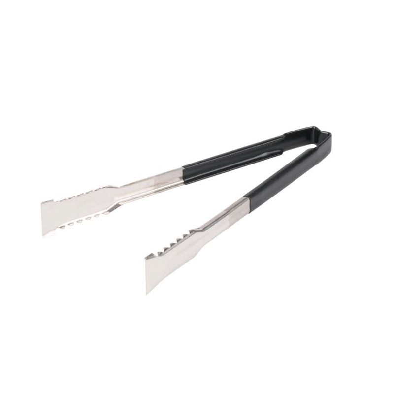 Vollrath 4791220 Jacob's Pride 12" VersaGrip Tongs with Black Coated Handle