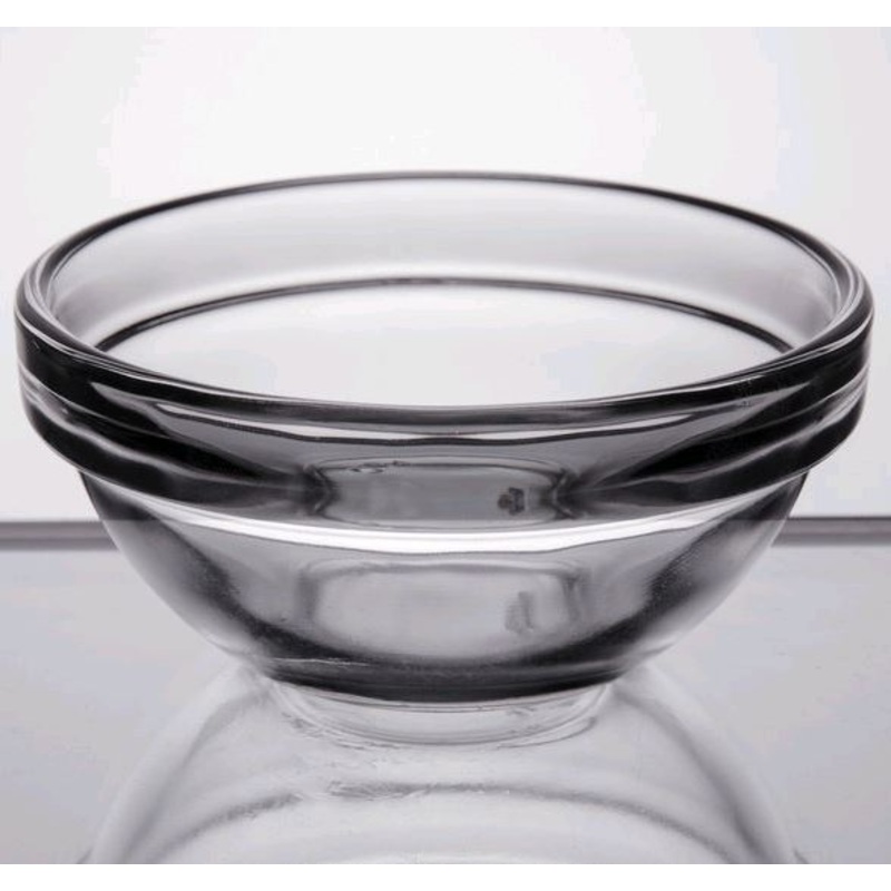 Arcoroc E9156 Stackable 2.75 oz. Glass Ingredient Bowl
