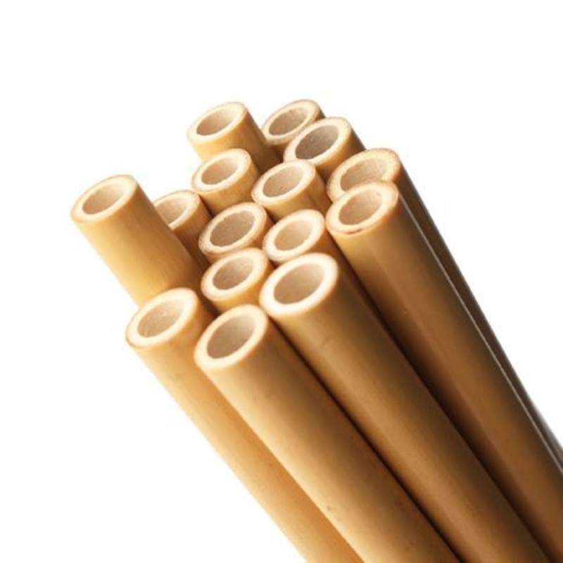 Bamboo Straws 6pc