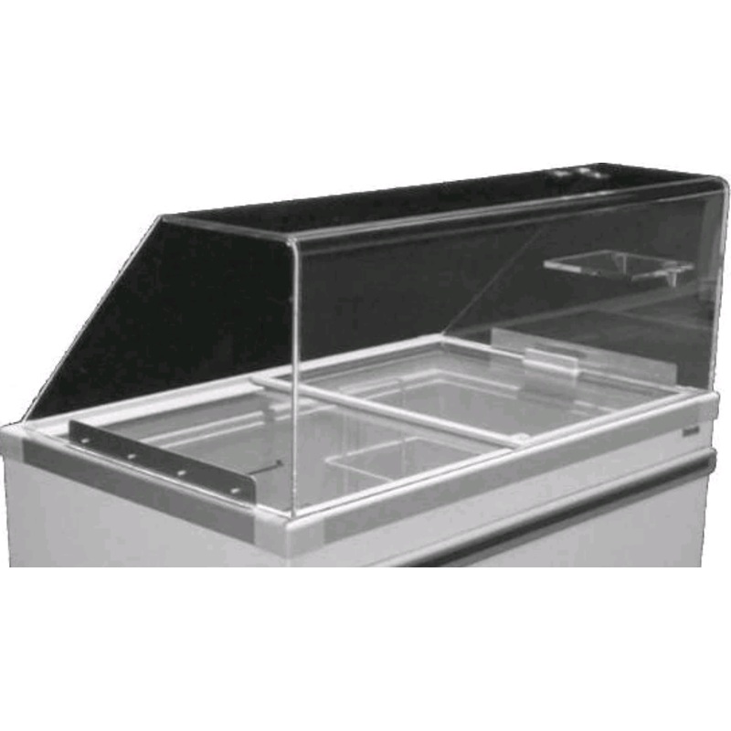 Celcold - Acrylic Food Guard for CF Series Ice Cream Cabinets*