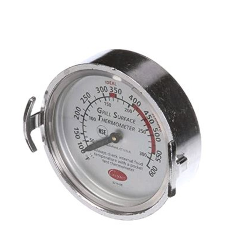 Cooper-Atkins 3210-08-1-E Bi-Metals Grill Thermometer, 100 to 600 Degrees F Temperature Range