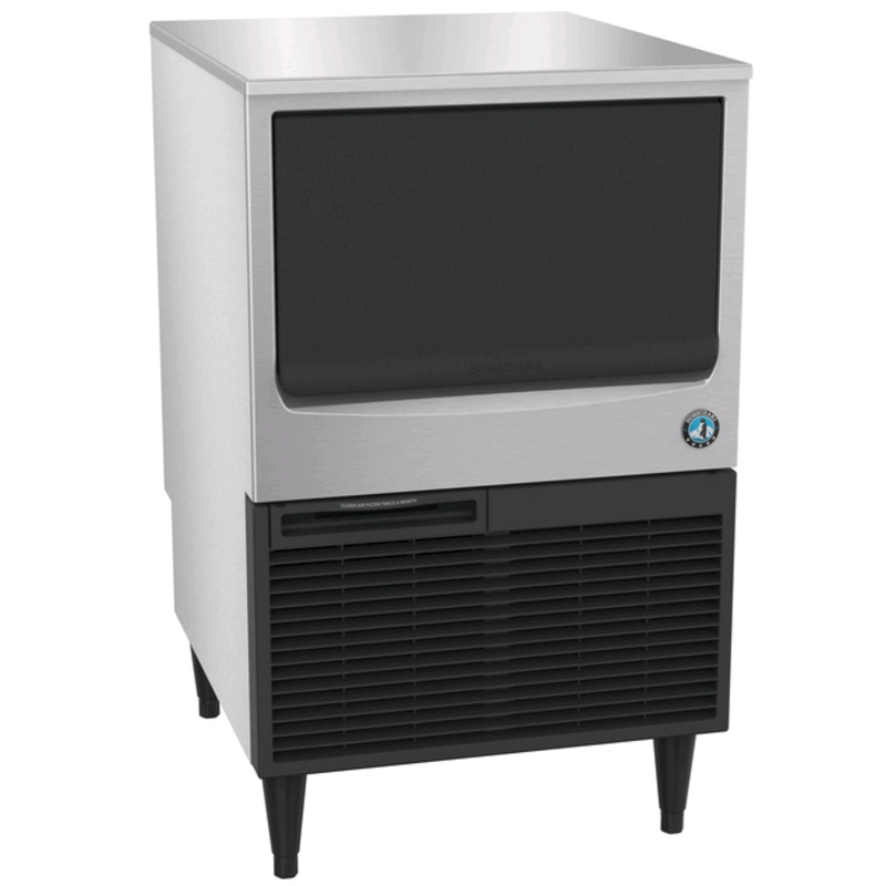 Hoshizaki KM-101BAH, Crescent Cuber Icemaker, Air-cooled, Built in Storage Bin