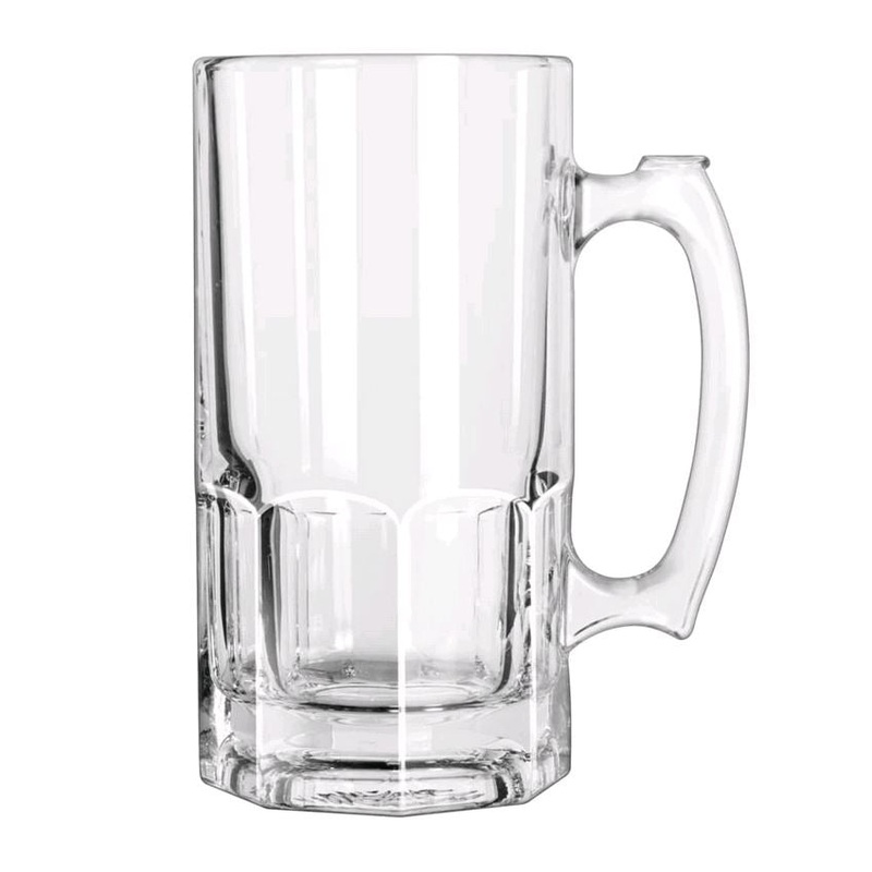 Libbey 5262 Gibraltar 1 Liter Super Beer Mug