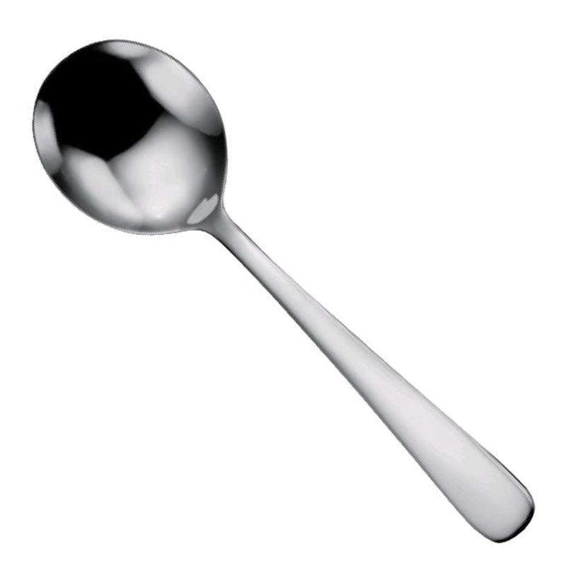 Oneida B667SRBF Thor Soup Spoon, Stainless Steel, Pack of 36