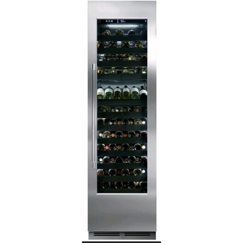 Perlick Single Section Single Zone Stainless Steel Right-Hinged Full Glass Door Wine Refrigerator CC24W-1-4R