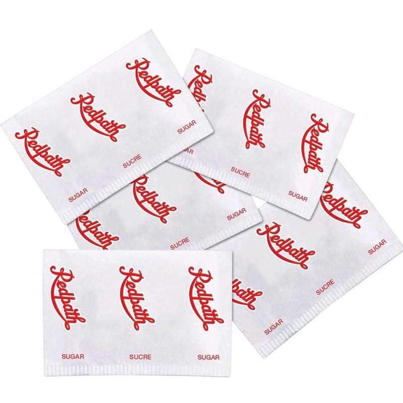 Redpath Turbinado Single Serve White Sugar