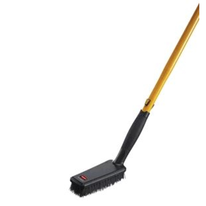 Rubbermaid MAXIMIZER Quick Change Scrub Brush, Black*