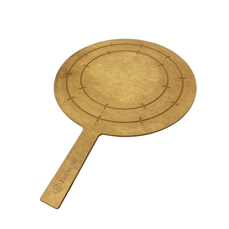 Browne 12" & 16" Wood Pizza Paddle 575376