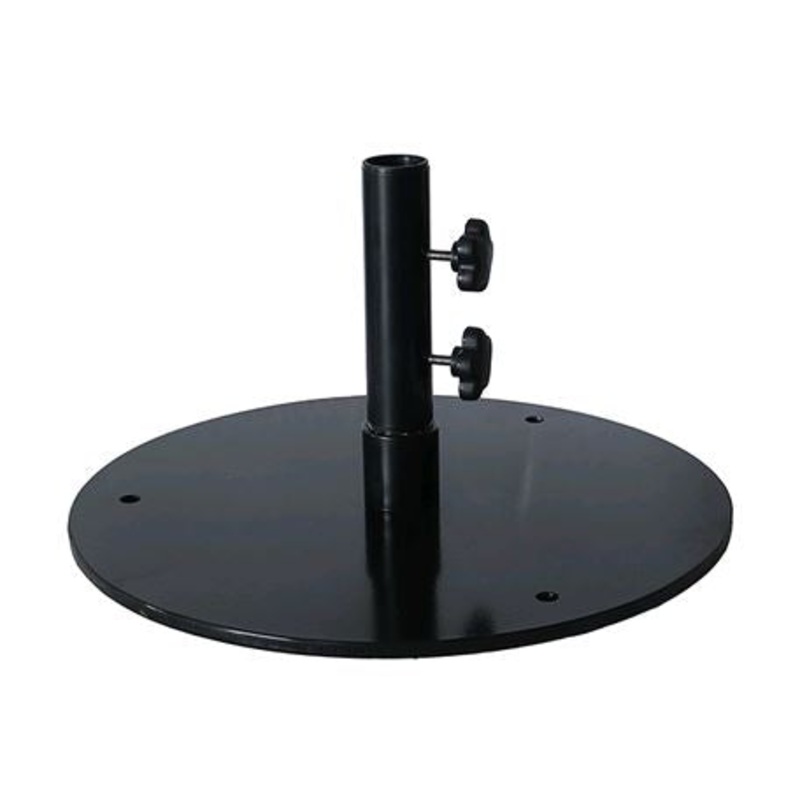 Grosfillex Umbrella Base, 20" dia., round, 10" stem US604017*