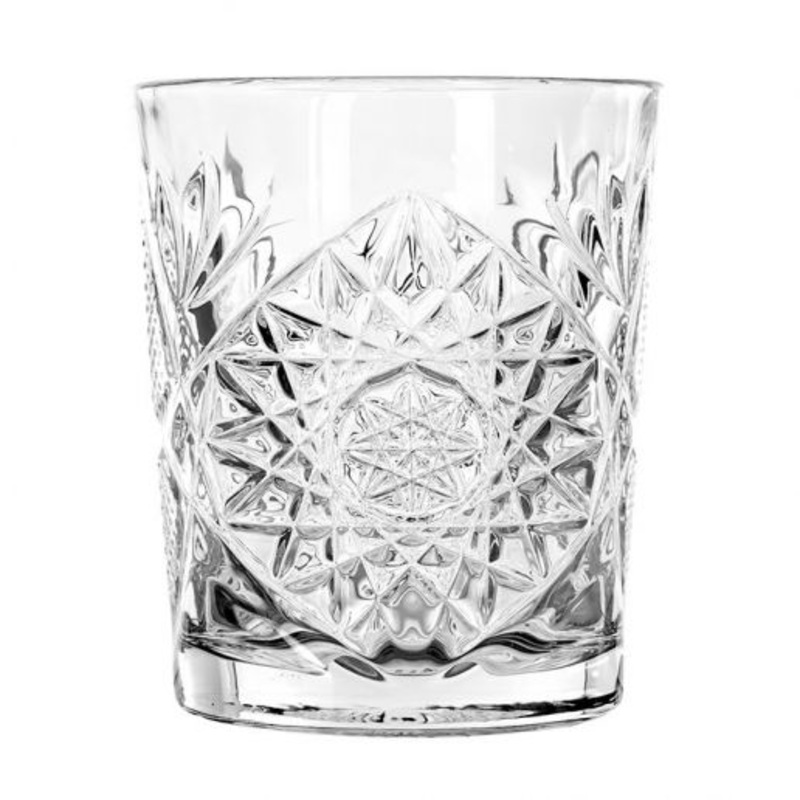 Libbey Hobstar Double Old Fashion Glass 12oz 5632