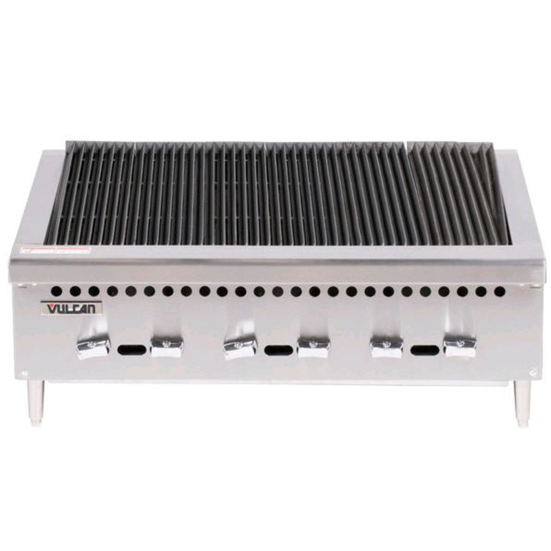 Vulcan Natural Gas 36" Low Profile Radiant Charbroiler 87,000 BTU VCRB36-1 Nat Gas*