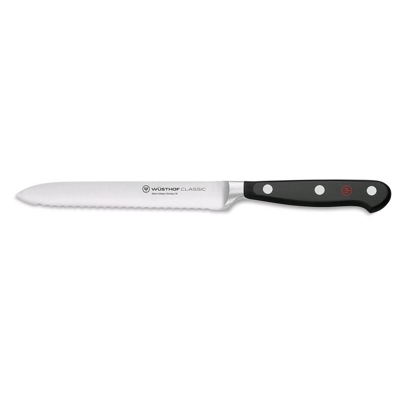 Wusthof Classic 5" Serrated Utility Knife 1040101614