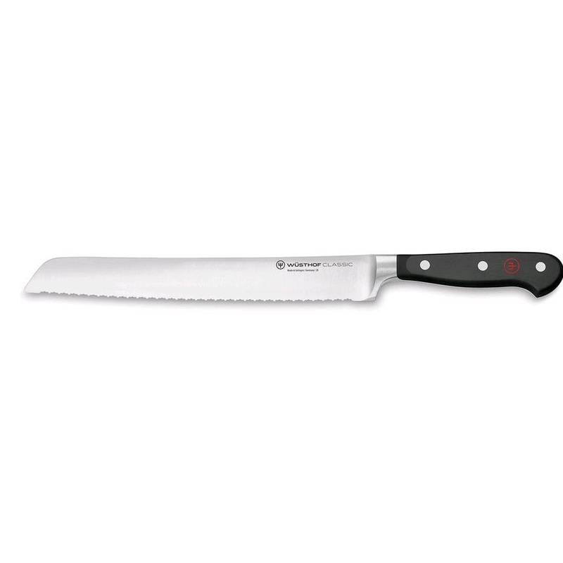 Wusthof Classic 9" Dbl Serrated Bread Knife 1040101123