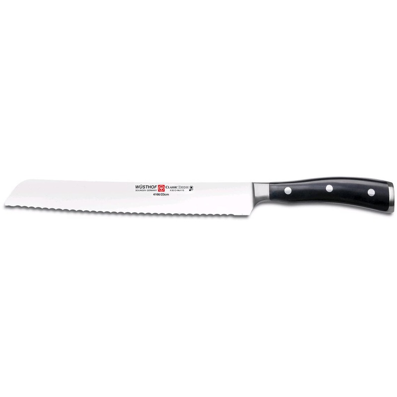 Wusthof Classic Ikon 9" Dbl Serrated Bread Knife 1040331123