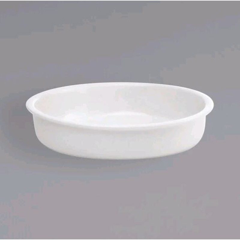 BauscherHepp 3.3 Qt. Round Porcelain Food Pan for Induction Plus Chafers 60.8874.40000*