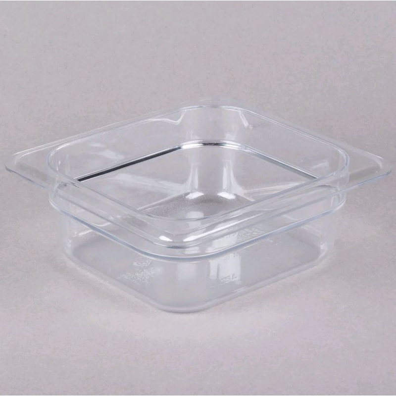 Cambro 1/6 Size 2.5" Deep Clear Food Pan 62CW135*