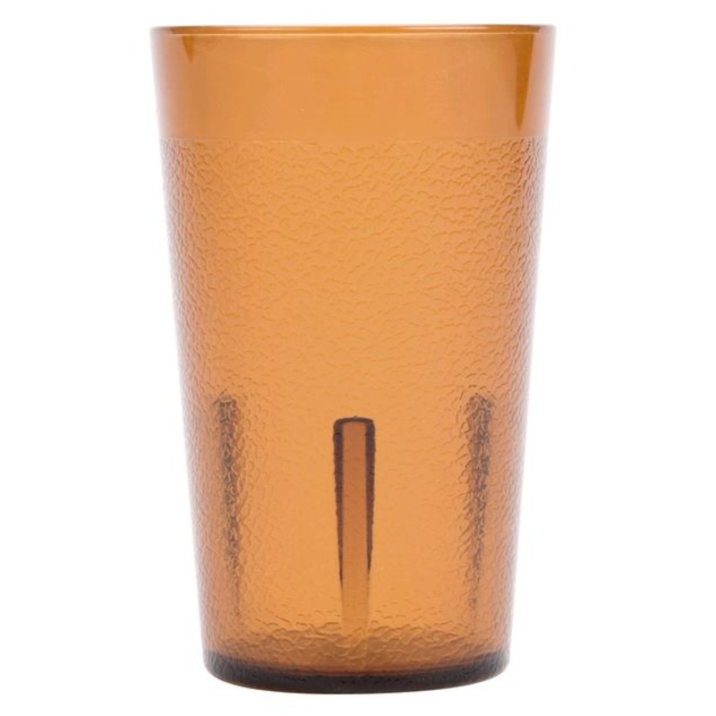 Cambro Colorware 5.2 oz. Amber Plastic Tumbler 500P153