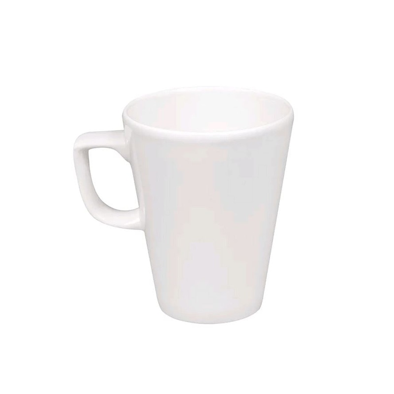 Churchill White Rolled Edge 12oz Latte Mug WHMCL1