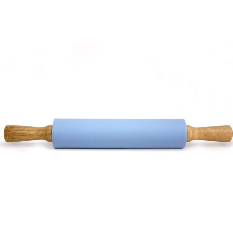 Danesco A La Tarte Blue Silicone Rolling Pin 6694628SK