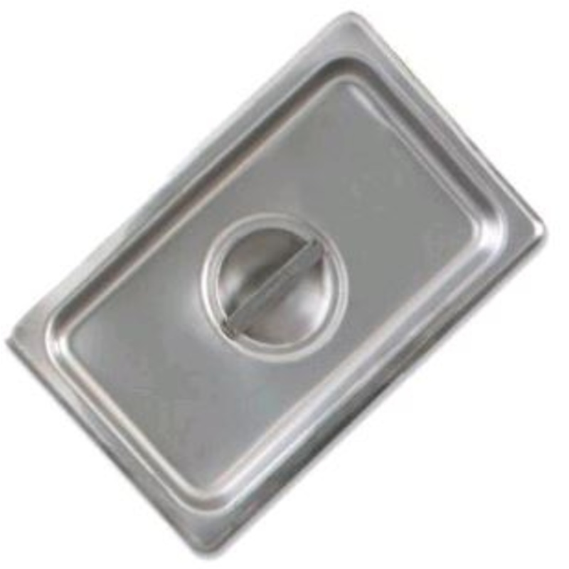 Rabco 1/9 Size Solid Stainless Steel Food Pan Cover 7190C*